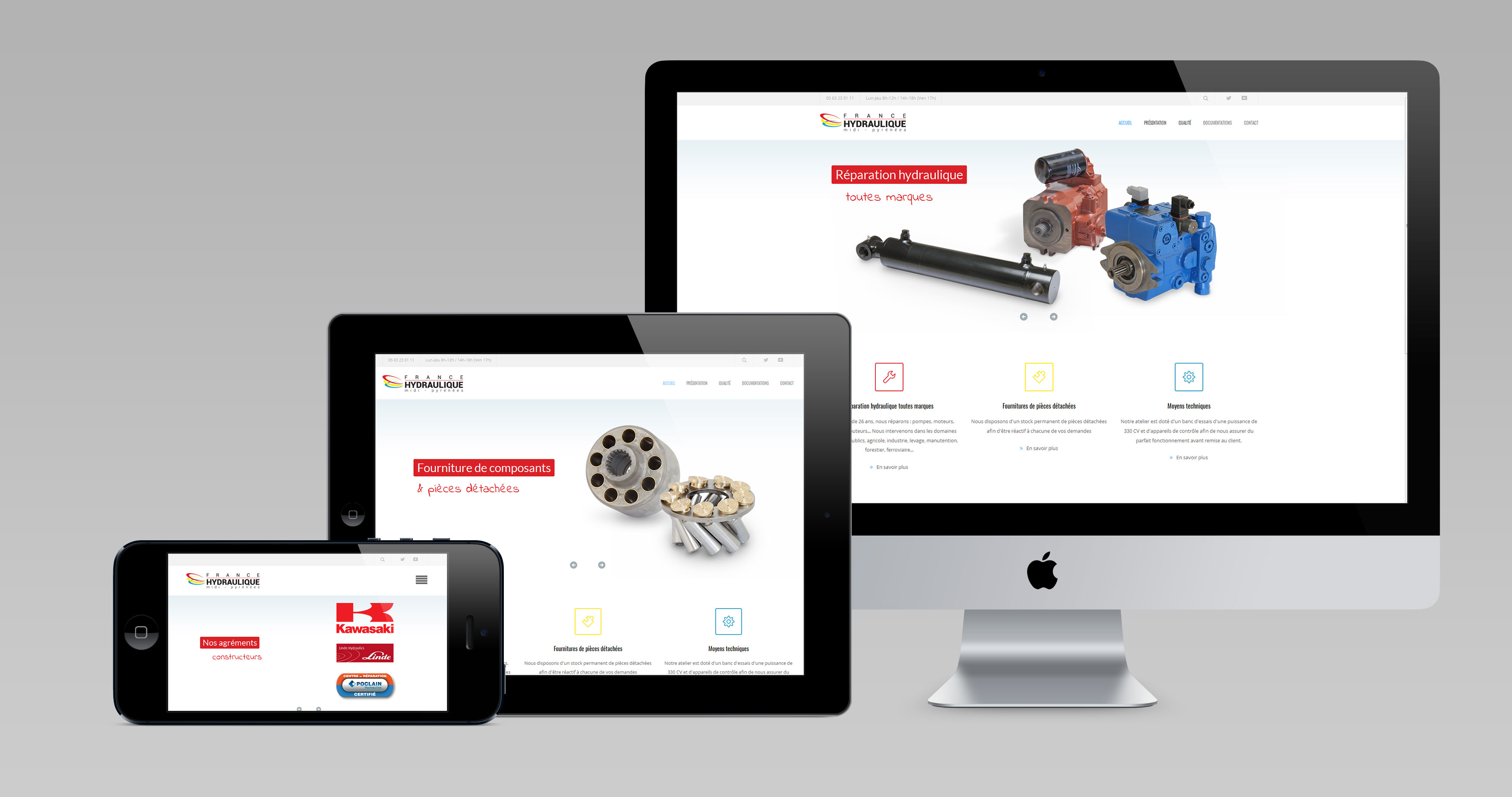 Site Web France Hydraulique