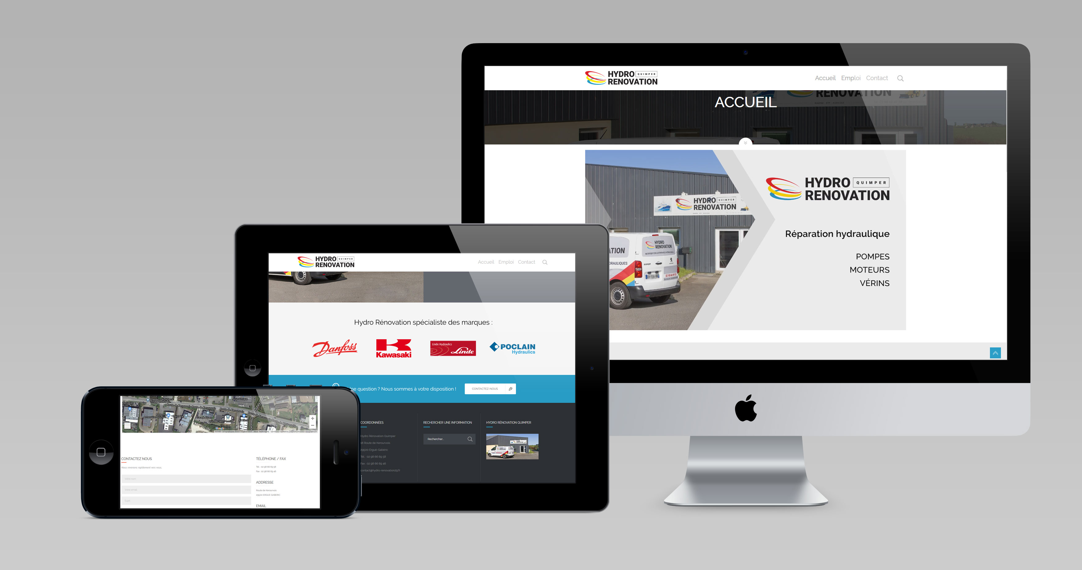 Site Web Hydro Rénovation